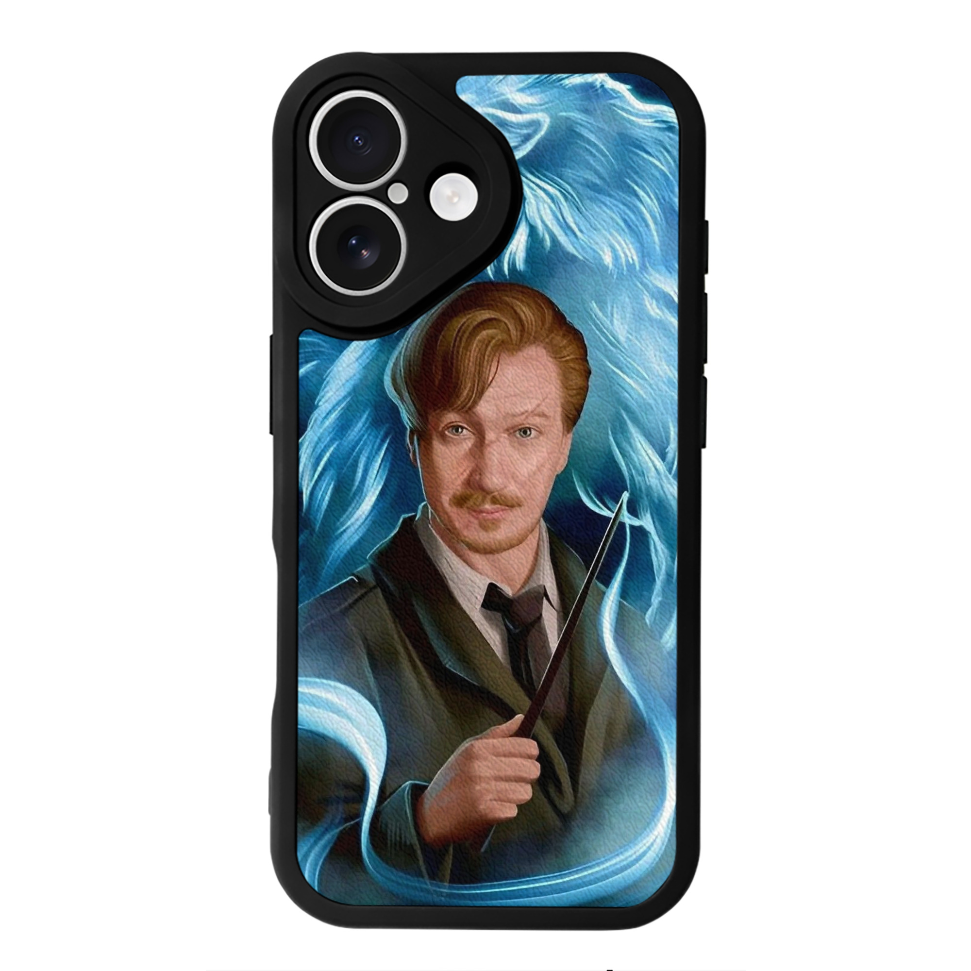 （画像用） Harry Potter ハリー・ポッターシリーズ 【iPhone 16シリーズ対応】シリコンスマホケース（レザー調） 材質：シリコン